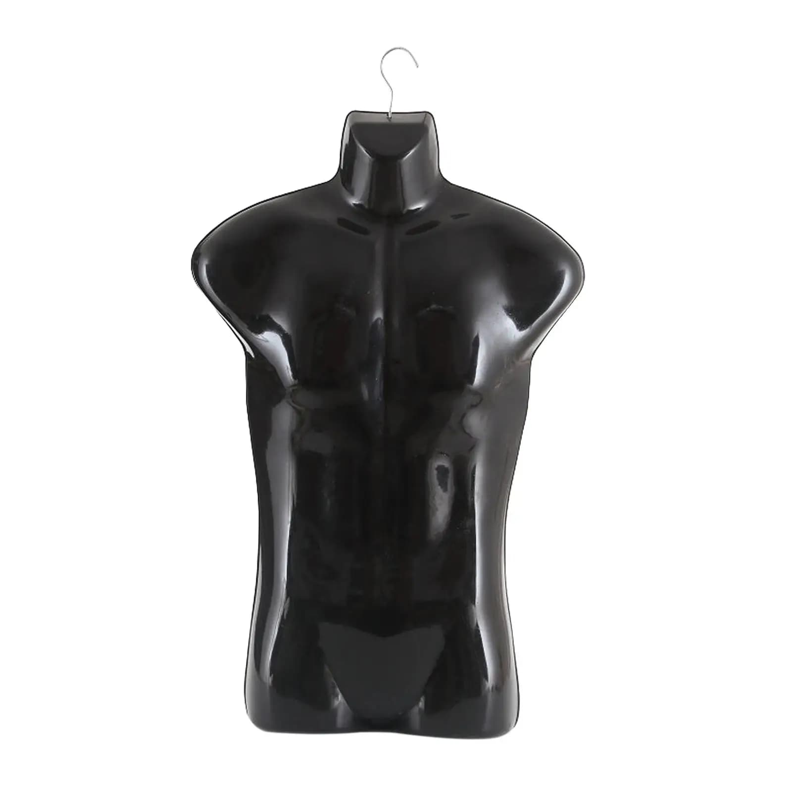 Mannequin de présentation professionnel en plastique, buste demi-corps avec support pour photographe