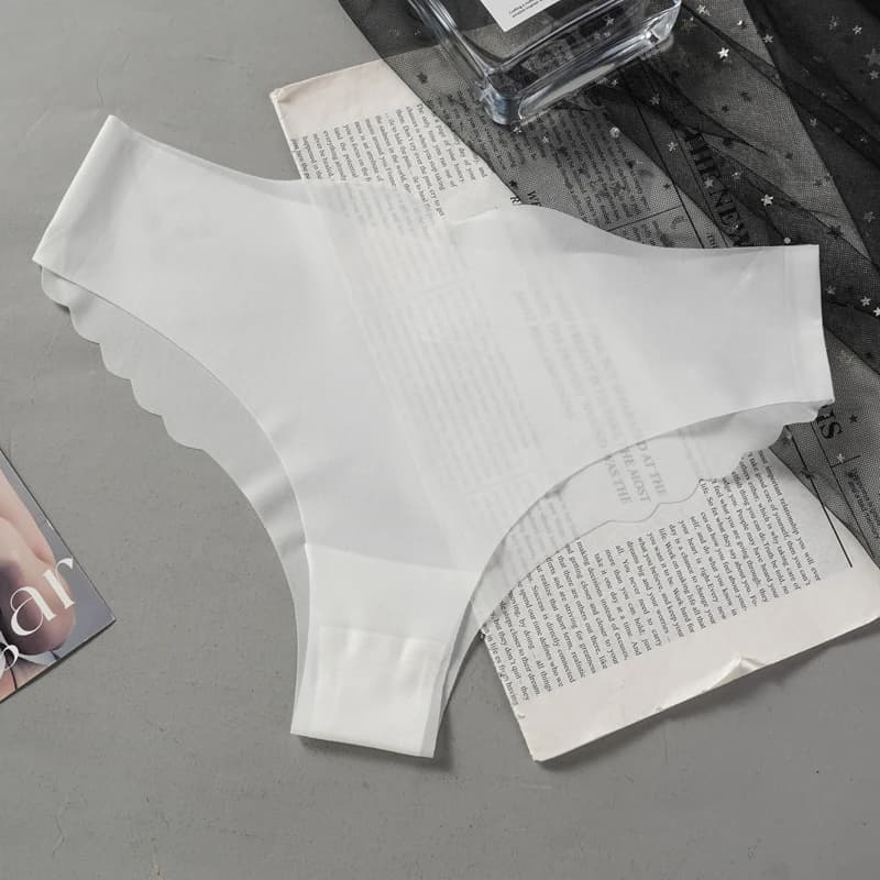 String Transparent sans couture pour femmes, culotte Ultra-fine, taille basse, sous-vêtements d'été,