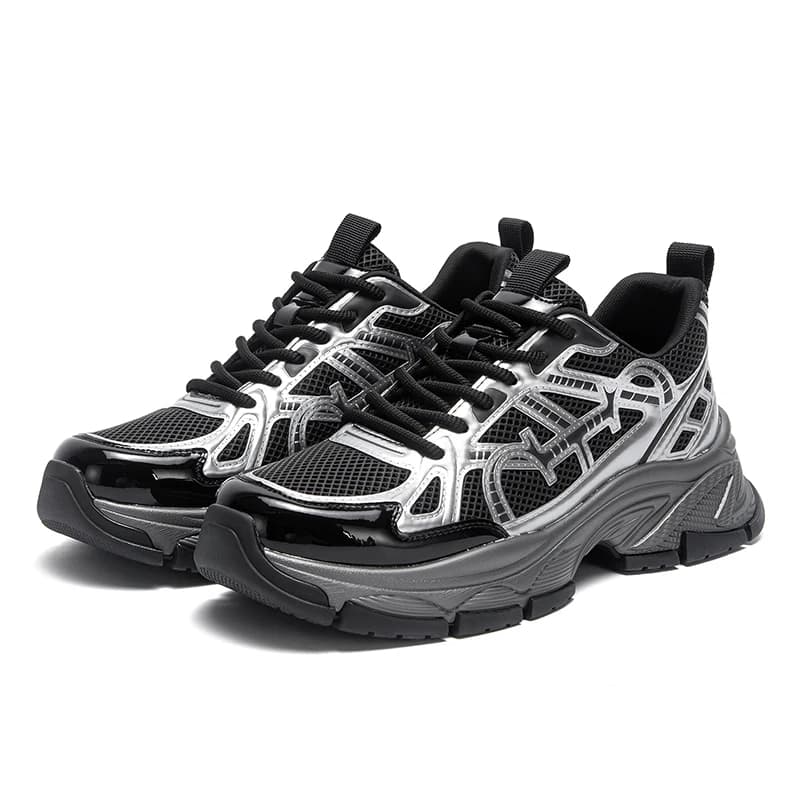 Chaussures décontractées pour hommes été nouvelles chaussures vulcanisées d'extérieur en maille resp