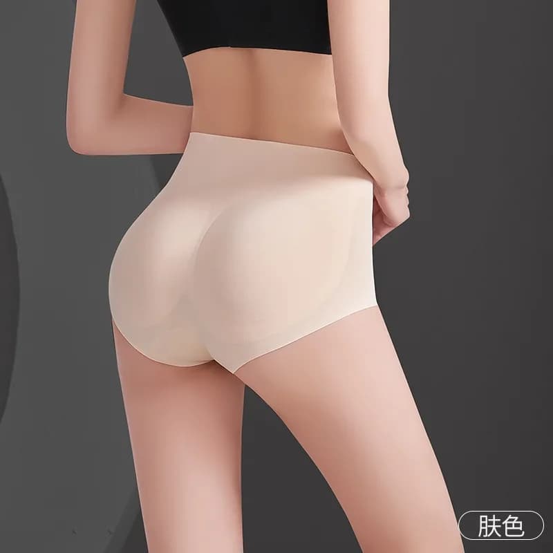 Culotte gainante sans couture d'été avec coussinets en silicone pour les hanches et rehausseurs de f
