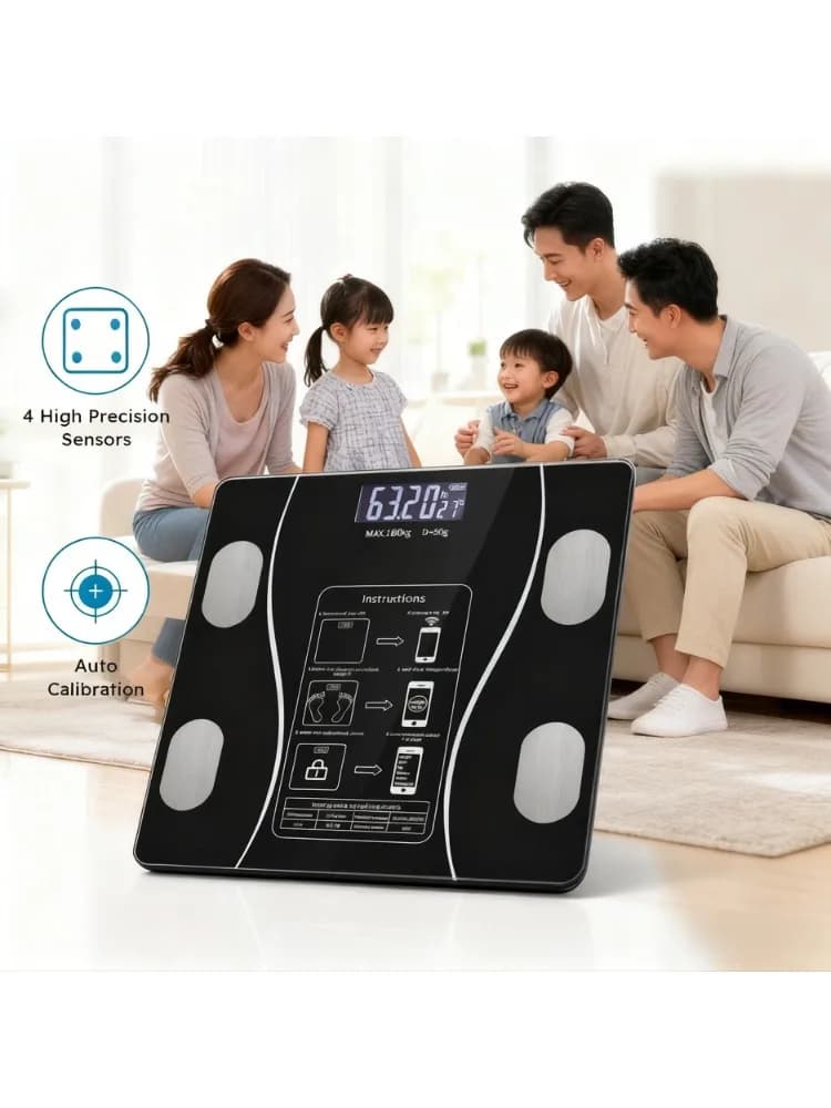 Nouvelle balance de graisse corporelle USB, balance de graisse domestique intelligente et précise, b