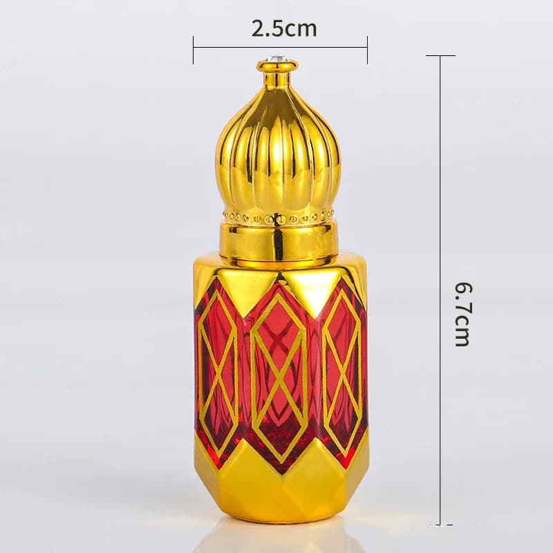 Bouteille boule de 6ml concentré de musc, huile essentielle arabe, parfum, arôme fort, durable, bout