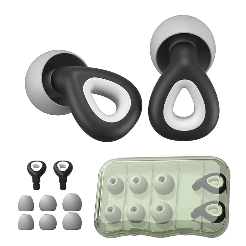1 Set Bouchons d’oreille pour Tapones de sommeil Para Dormir Réduction du bruit Imperméable à l’eau