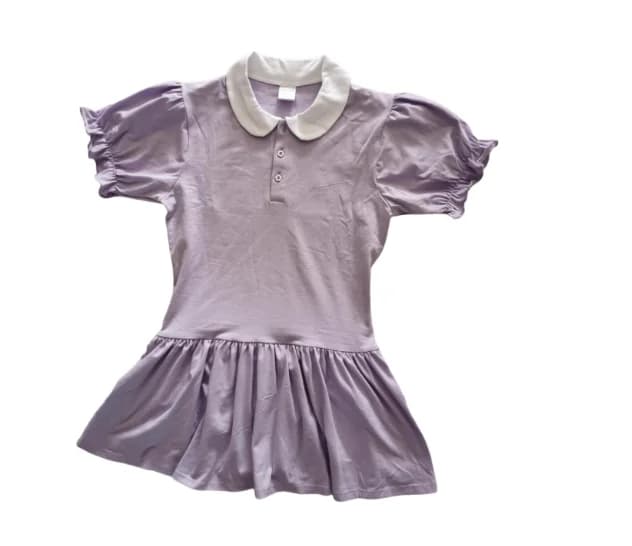Body en pur coton avec jupe Onesie DDLG combinaisons avec boutons-pression doux confortable maison A