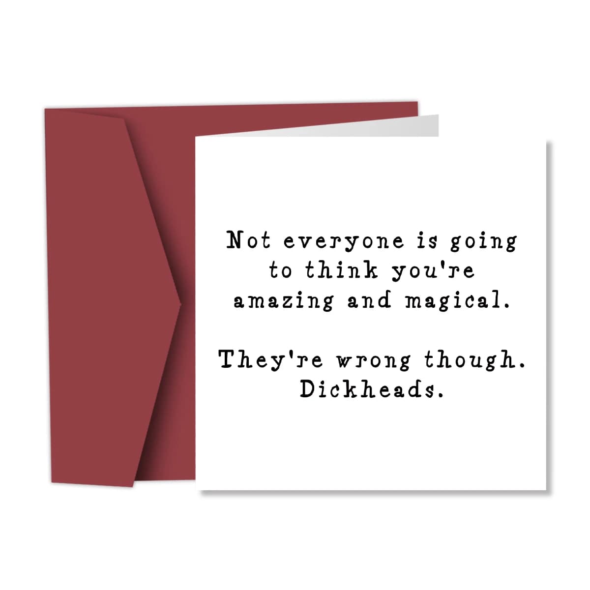 Carte d'encouragement drôle pour amis, cartes de remerciement, carte d'anniversaire hilarante pour p