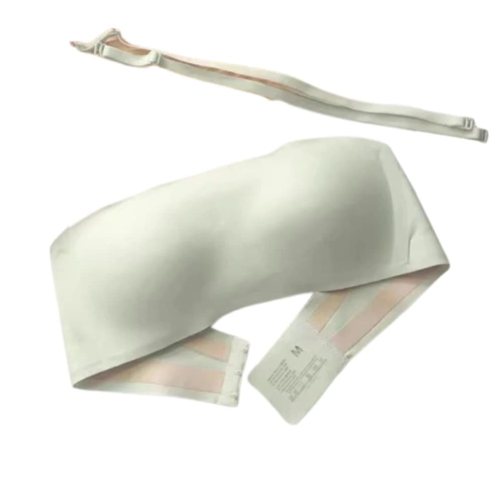 Soutien-gorge en gelée sans bretelles, enveloppé, antidérapant, anneau Non en acier, sous-vêtements
