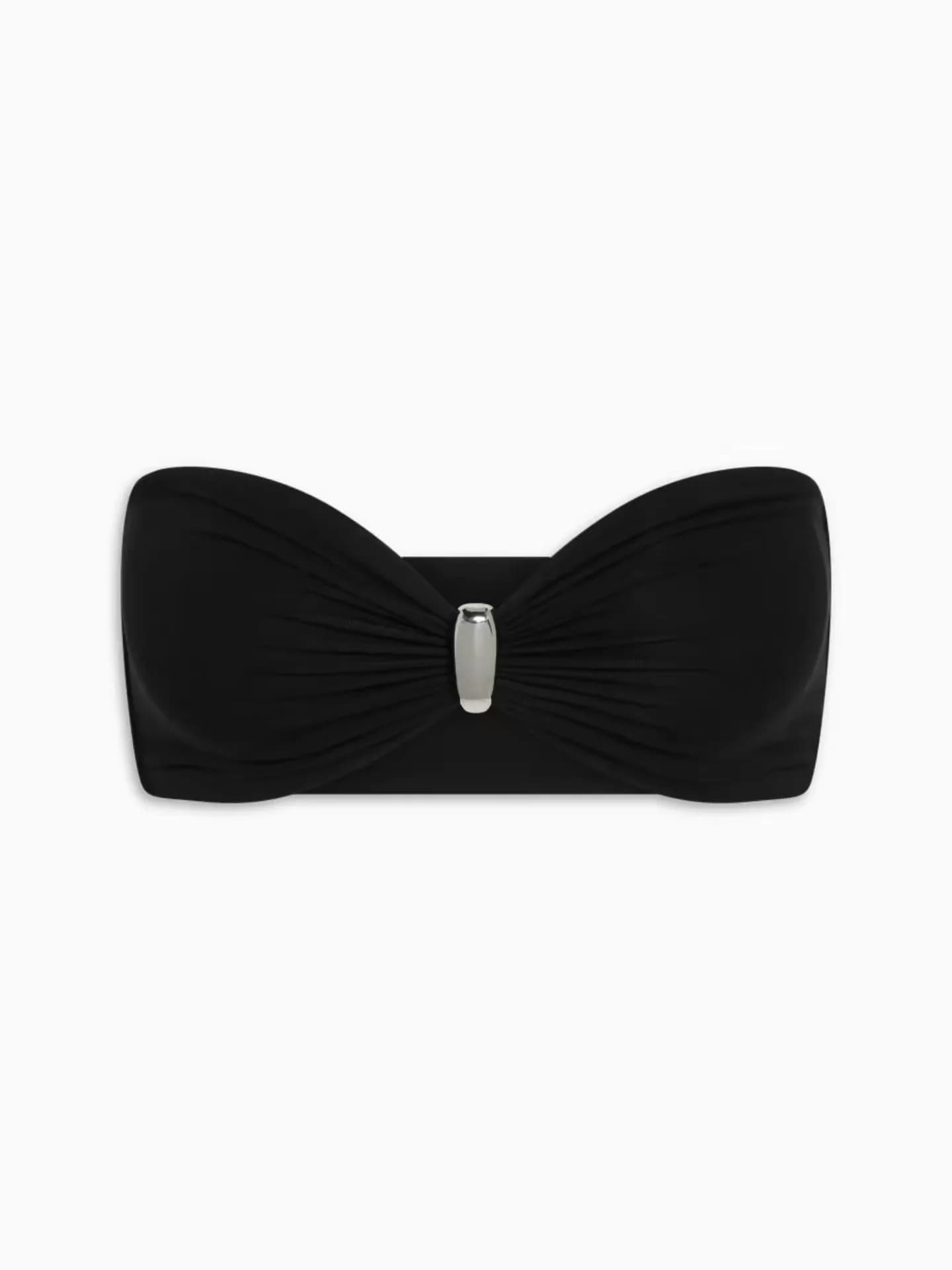 Soutien-gorge plissé à boucle métallique KHY x GraceLing, style identique à celui de Kylie, sexy, po