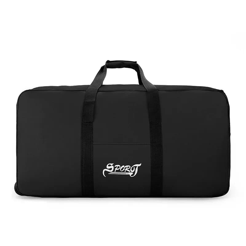 Valise de voyage pliable grande capacité pour étudiant, avec roulettes, pour le rangement de couette