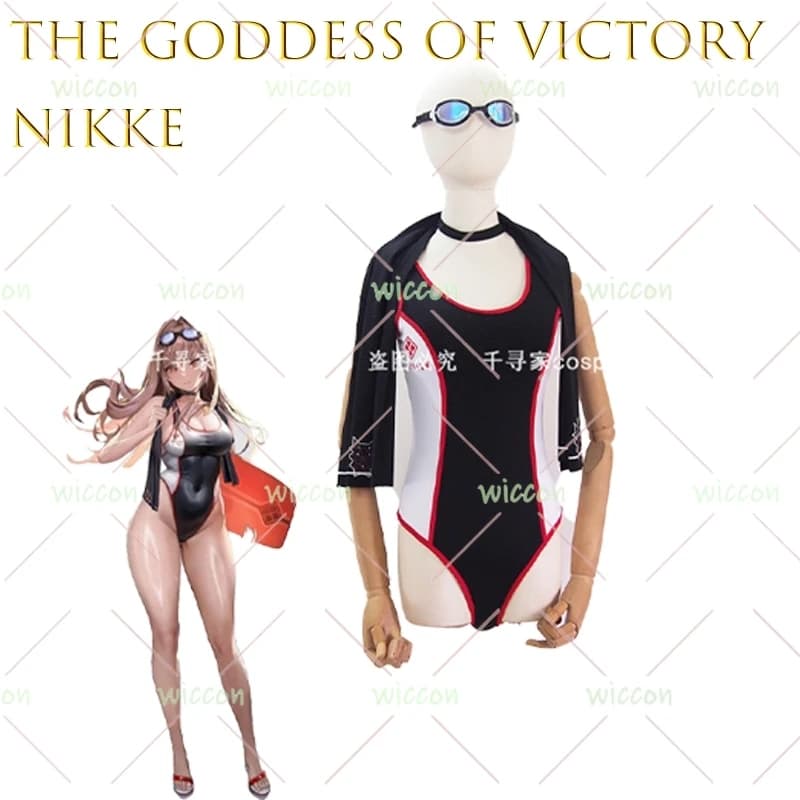NIKKE la déesse de la victoire Rapi Anis déesse de la baie poivre été maillot de bain Cosplay Costum