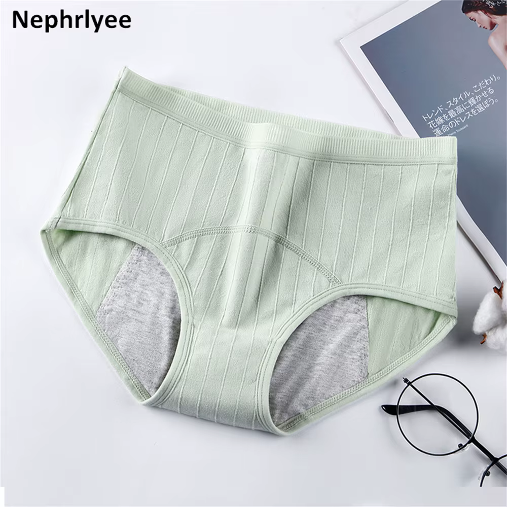 2025 culottes sans couture pour Menstruation coton culottes menstruelles femmes taille moyenne panta