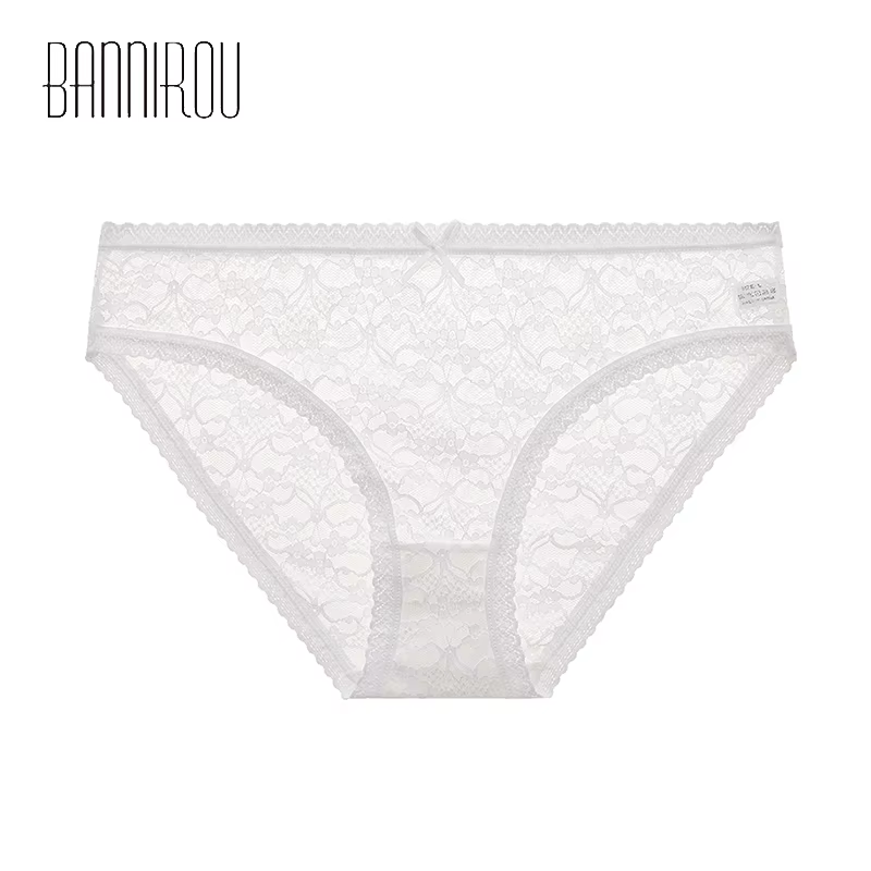 1 pièces culottes pour femmes Sexy dentelle transparente femme slips Low-rIse caleçons pour dames in