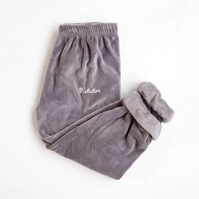 Femmes hiver flanelle pyjama ensemble polaire pyjamas vêtements de nuit Homewear épais chaud velours