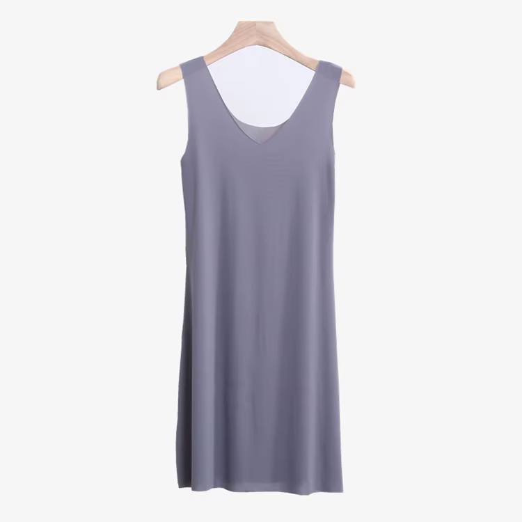 Chemise de nuit sexy sans couture pour femmes, chemise de nuit, chemise de nuit, chemise de nuit, ch