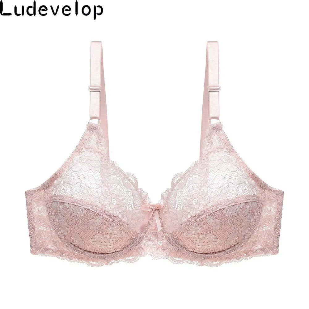 Soutien-gorge Ultra fin pour femmes, couverture complète, Sexy, doux, à armatures, rembourré en dent