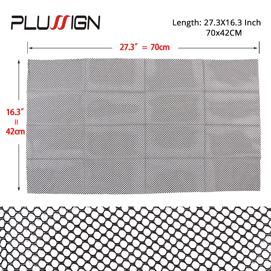 Plussign – filet en dentelle suisse, nouveau Style coupé et créer pour la fabrication de perruque en