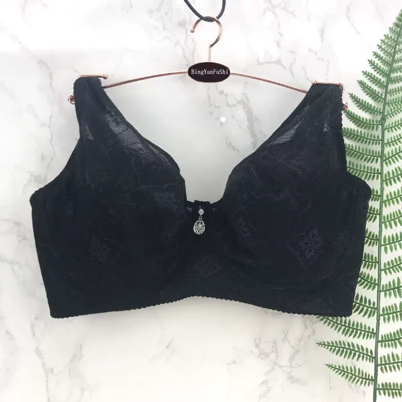 Soutien-gorge pour femme en dentelle sexy, push-up, en coton, pour mères, tailles de poitrine extra-