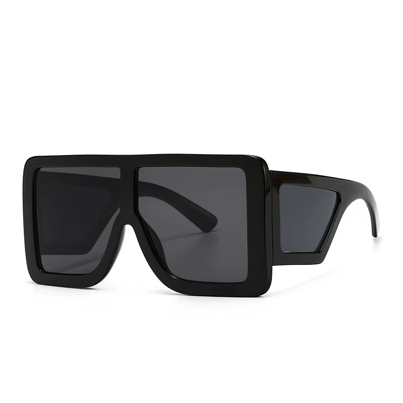 Lunettes de soleil vintage carrées pour femmes, lunettes de soleil rétro sexy, lunettes punk, créate