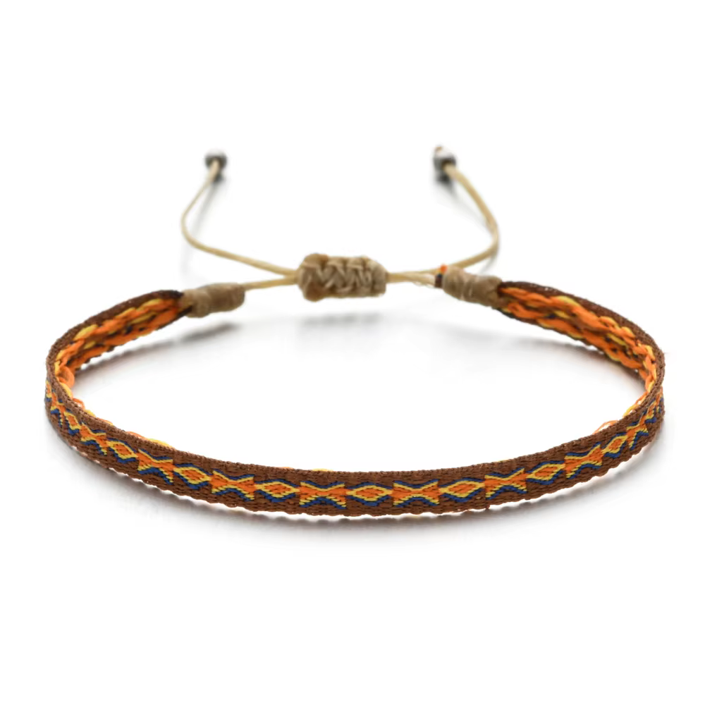 ZMZY Boho coloré tissé corde chaîne Bracelet Yoga à la main Chic sangle amitié Bracelets pour hommes