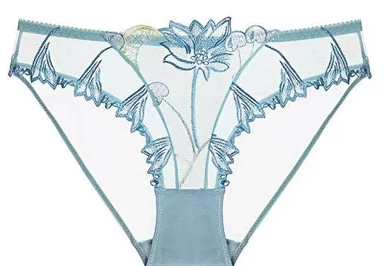 Soutien-gorge minimisateur ultra-fin en dentelle française brodée, avec armatures, pour l'été, coupe