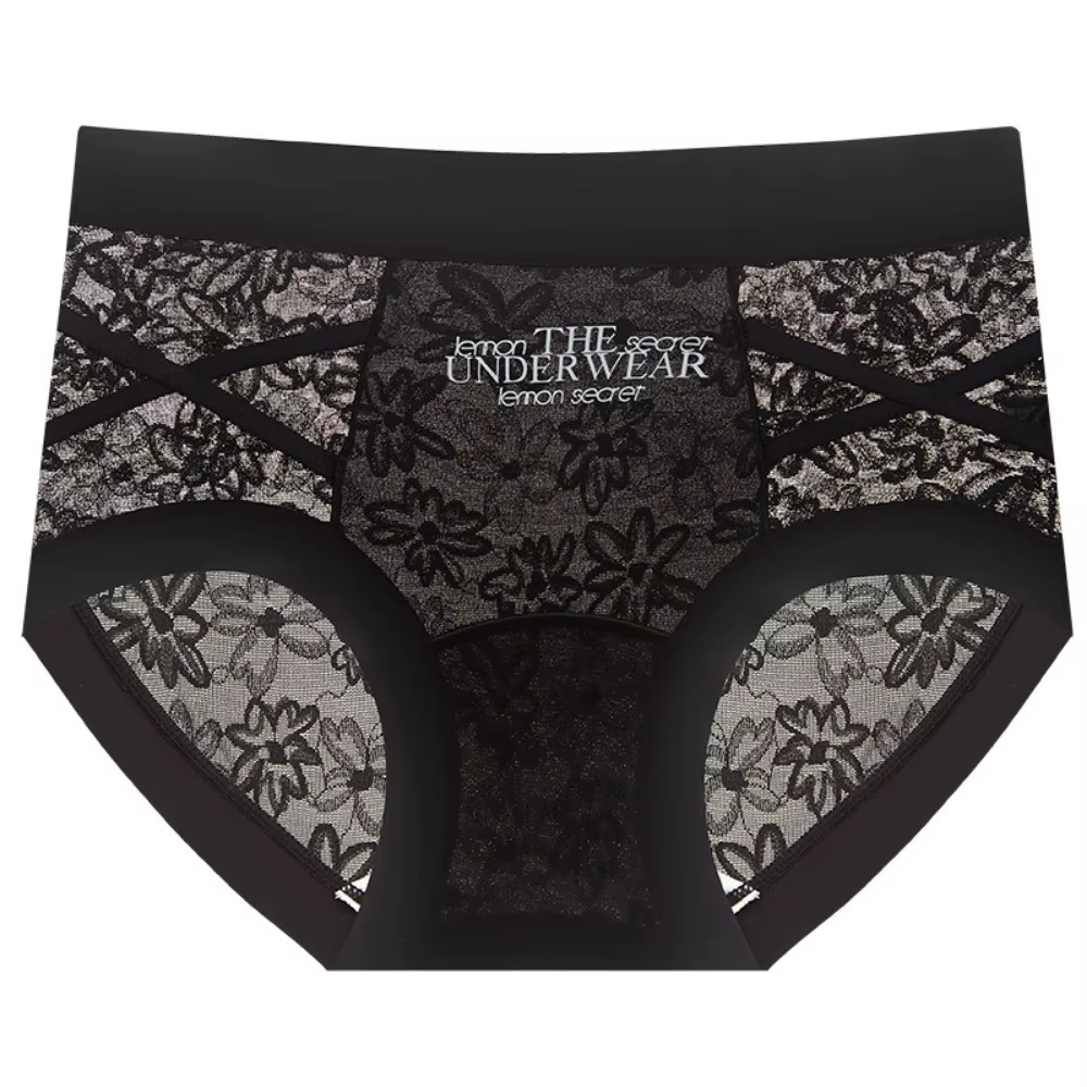 Culottes en dentelle style français, transparentes en maille, en satin de soie, patchwork, taille ba