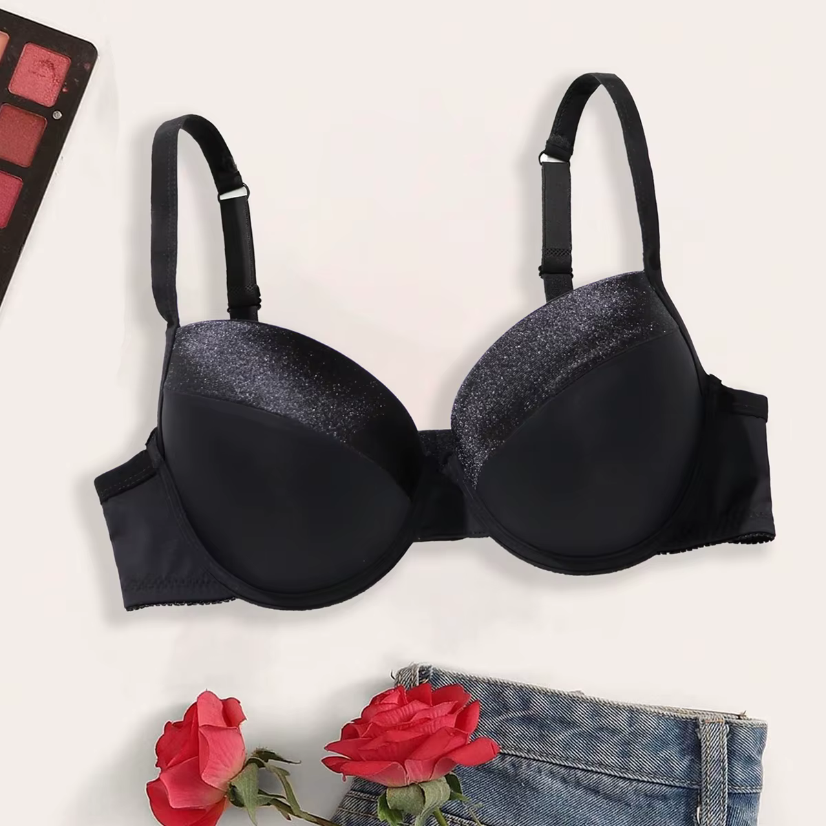 BEAUWEAR soutien-gorge Push Up pour femme coupe B soutien-gorge rembourré avec mousse et fil Lingeri