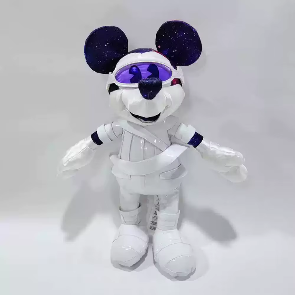 Peluche Mickey Mouse 16,6 pouces, collection Main Attraction Disneyland Janvier Space Mountain, figu