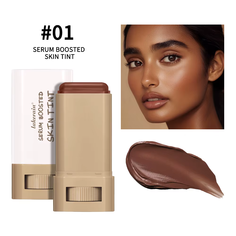 Nouveau baume sérum teinte pour la peau boostée Texture soyeuse couverture hydratante plus dodue mêm