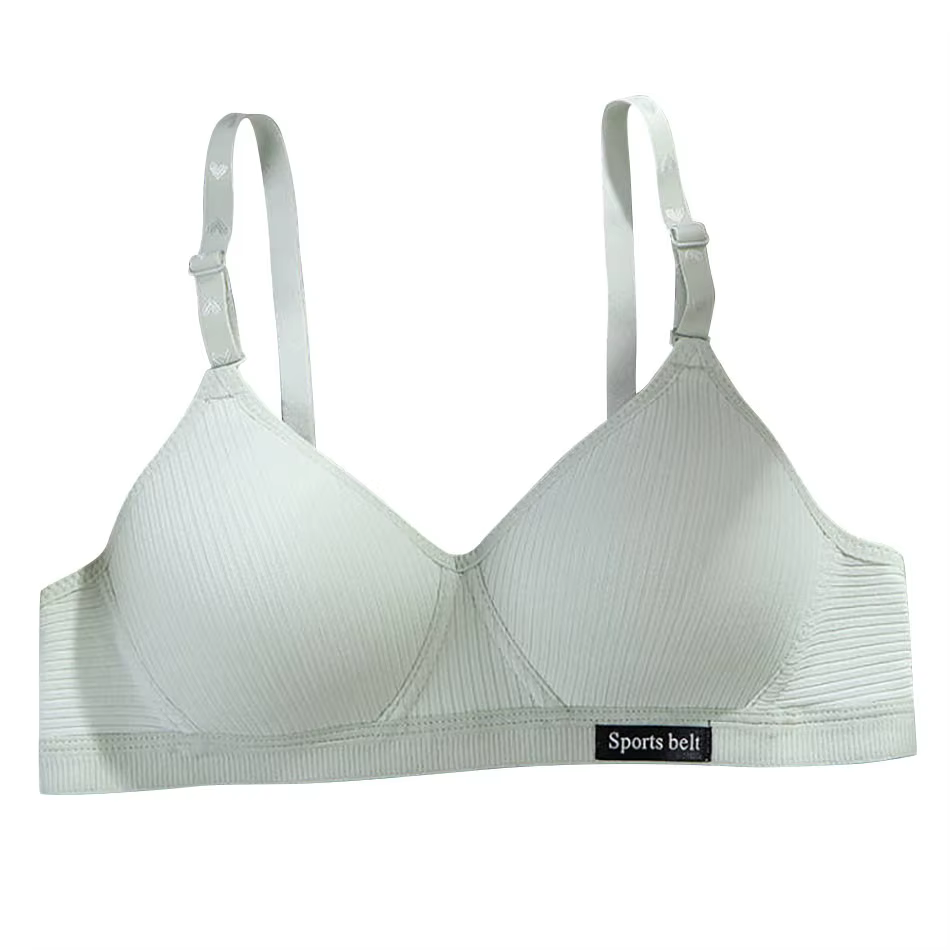 Fille formation soutiens-gorge sous-vêtements en coton boucle arrière conception Bralette adolescent