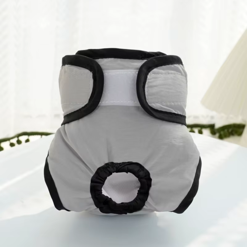 Couches pour chiens, pantalon physiologique pour animaux de compagnie, short lavable pour chiots, cu