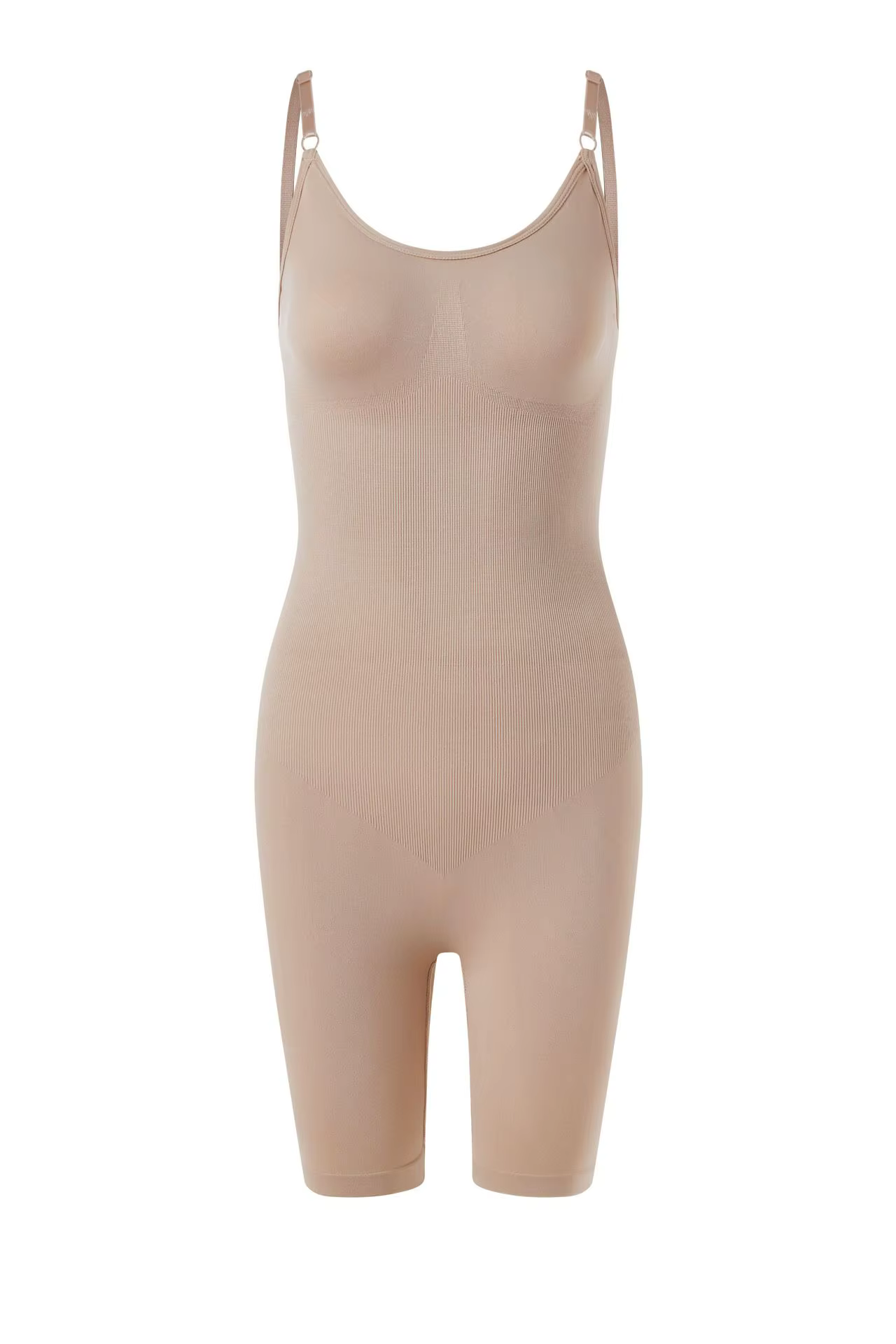 Collants de danse complet pour femmes, couleur chair, bretelles transparentes et nues, sangle d'épau