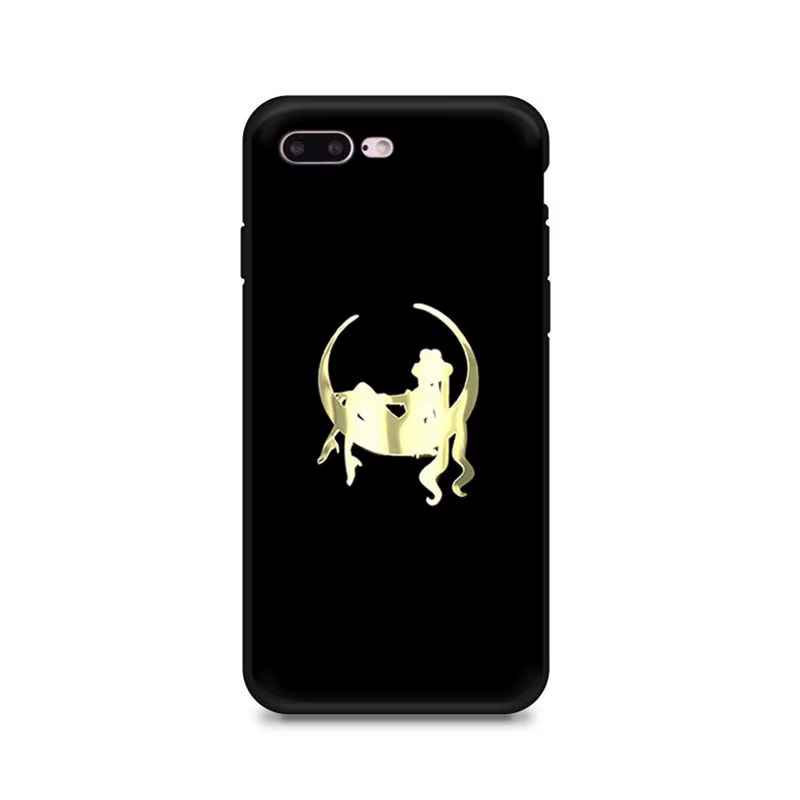 Autocollant Métallique Sailor Moon Action Kawaii Moon Hare Shui Bingyue Mignon pour Téléphone Portab