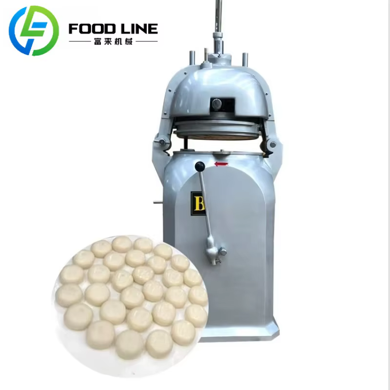Machine de moulage de petits pains de hamburger, diviseur de pâte et Machine plus ronde