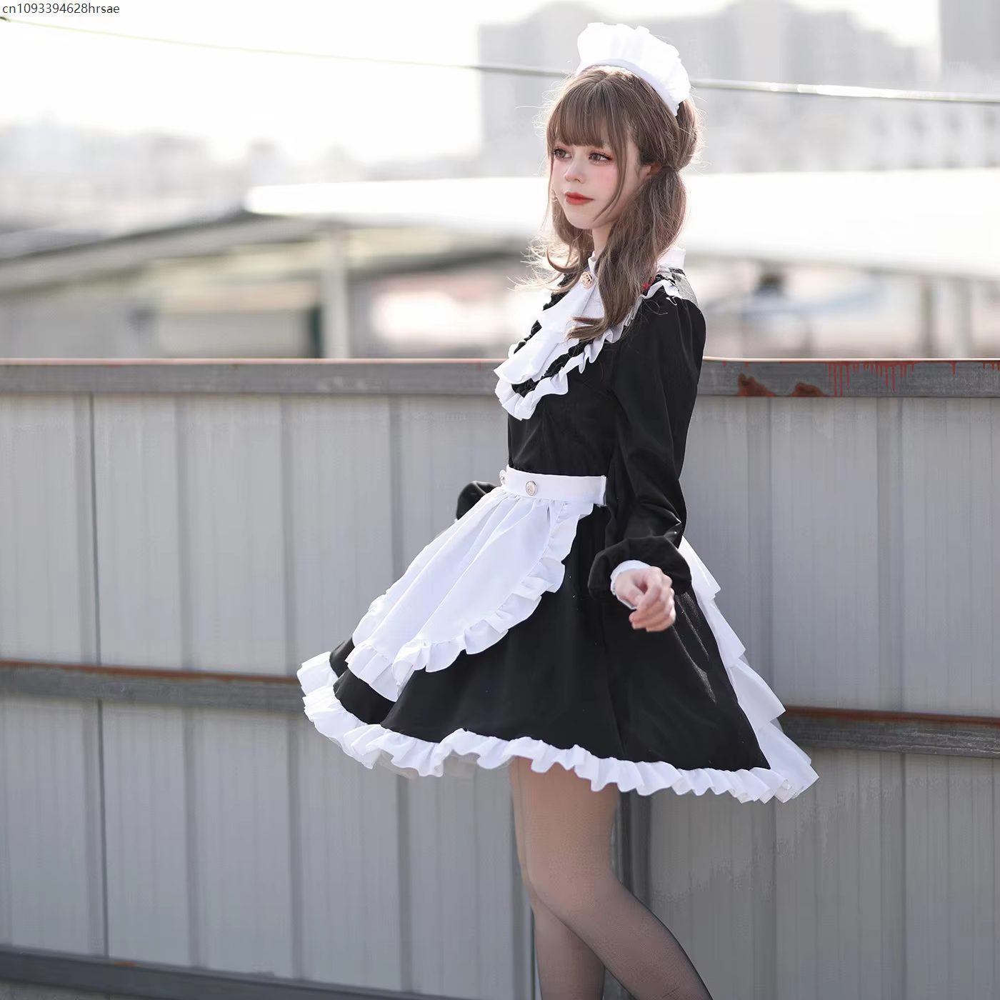 Robe de carnaval médiévale pour femmes, Costume de Cosplay de demoiselle d'honneur, tenue de dessin 