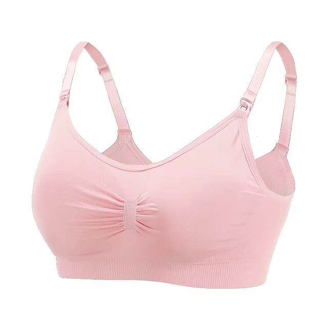 Soutien-gorge d'allaitement sans armatures, soutien-gorge de maternité respirant anti-affaissement p