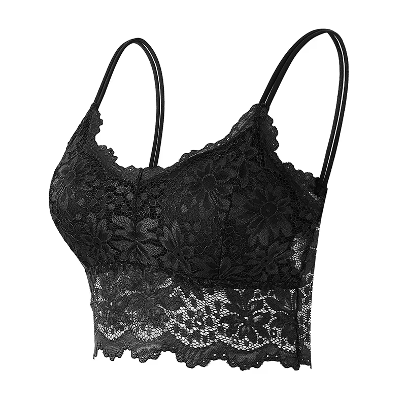 Nouveaux soutiens-gorge en dentelle pour femmes, collection printemps-été, camisole fine à porter en