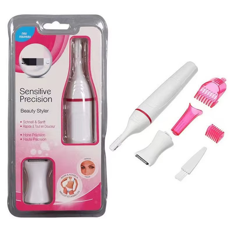 Épilateur électrique Portable 5 en 1, tondeuse indolore pour sourcils, corps, Bikini, épilation du v