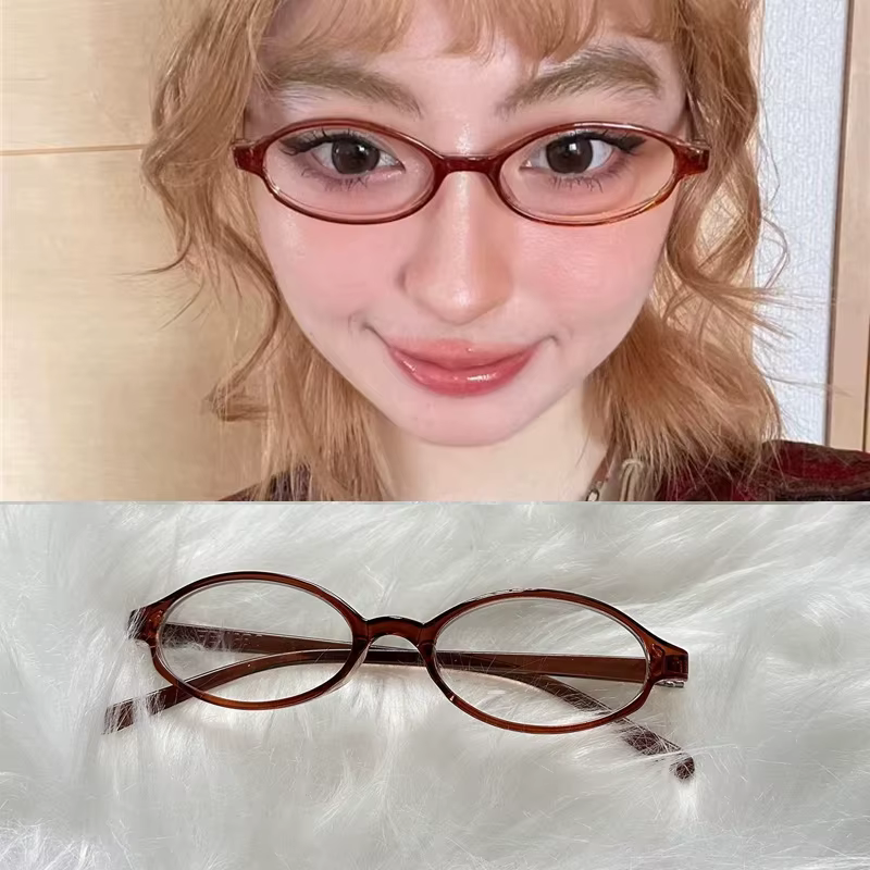Lunettes à monture carrée rouge vert pour femmes, Y2K rétro Anti-lumière bleue, Harajuku, lunettes d
