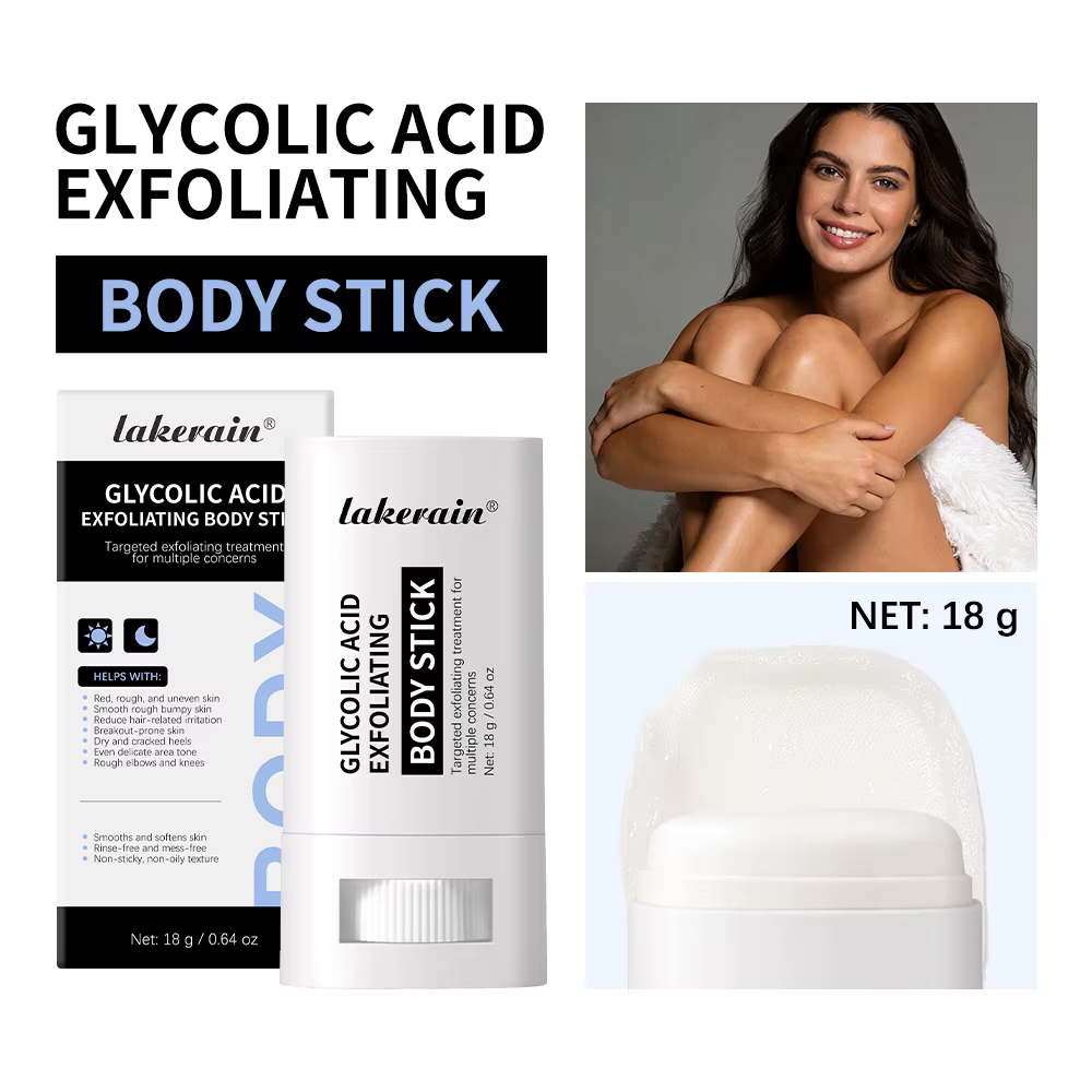 Bâton d'exfoliation efficace pour le corps, acide glycolique, exfoliant en profondeur, nourrissant,