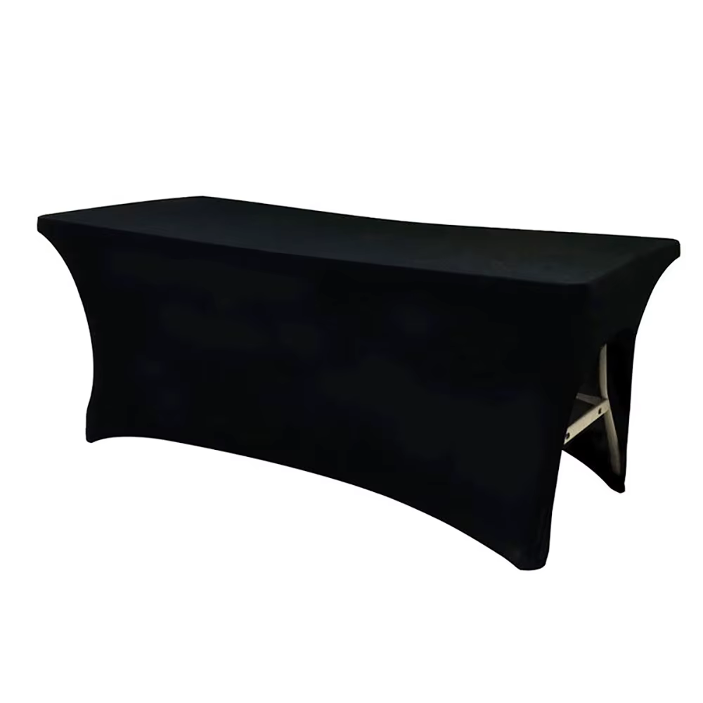 Drap de lit élastique en spandex anti-eau personnalisé, beauté des jambes, couleur champagne nude, b