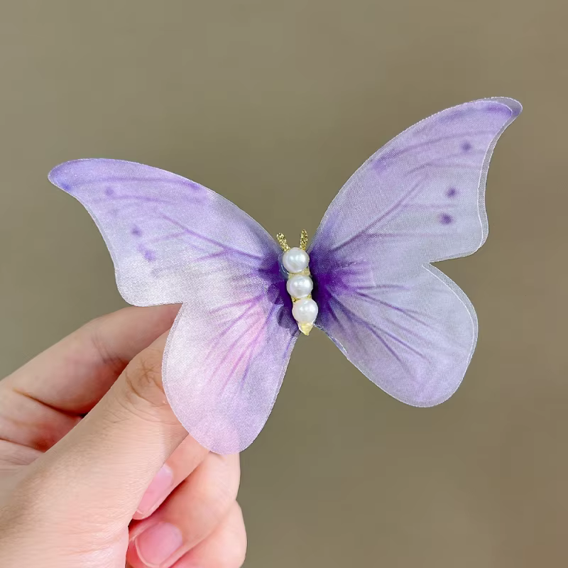 Pinces à cheveux papillon pour filles, 10 pièces, décoration de mariage, accessoires pour cheveux de