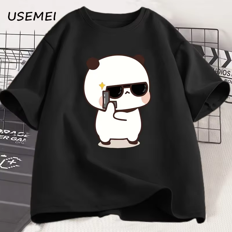 T-shirt en coton assressentipour hommes et femmes, Bubu, Dudu, T-shirt de couple, ours, Krasnoare, e