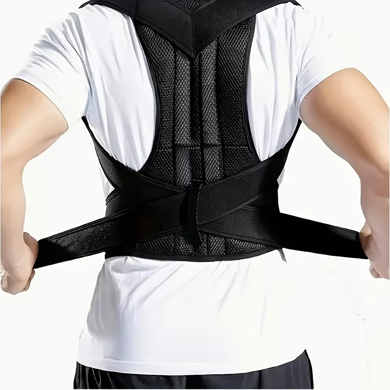 Correcteur bosse pour hommes adultes, ceinture de posture invisible pour dos droit, corrige la colon
