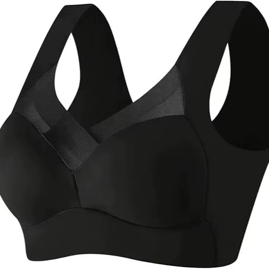Soutiens-gorge pour femmes âgées, sans couture, sans armatures, correcteurs de posture, push-up, ant