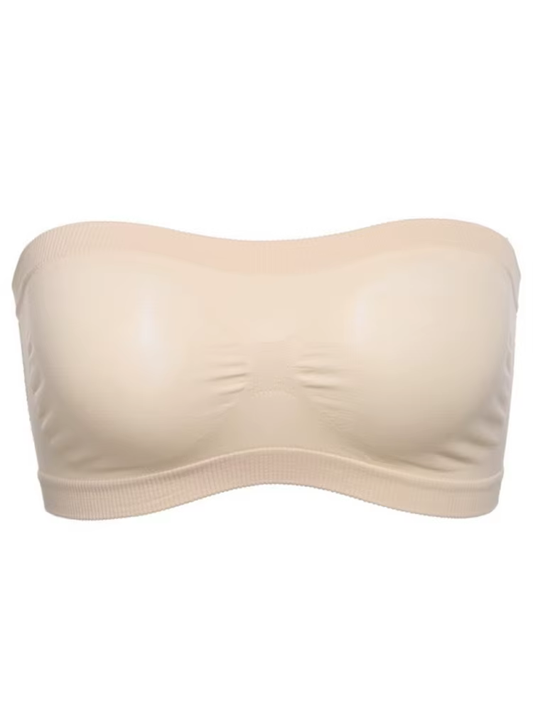 Soutien-gorge Bandeau sans bretelles pour femmes, doux, extensible, respirant, maille sans couture,
