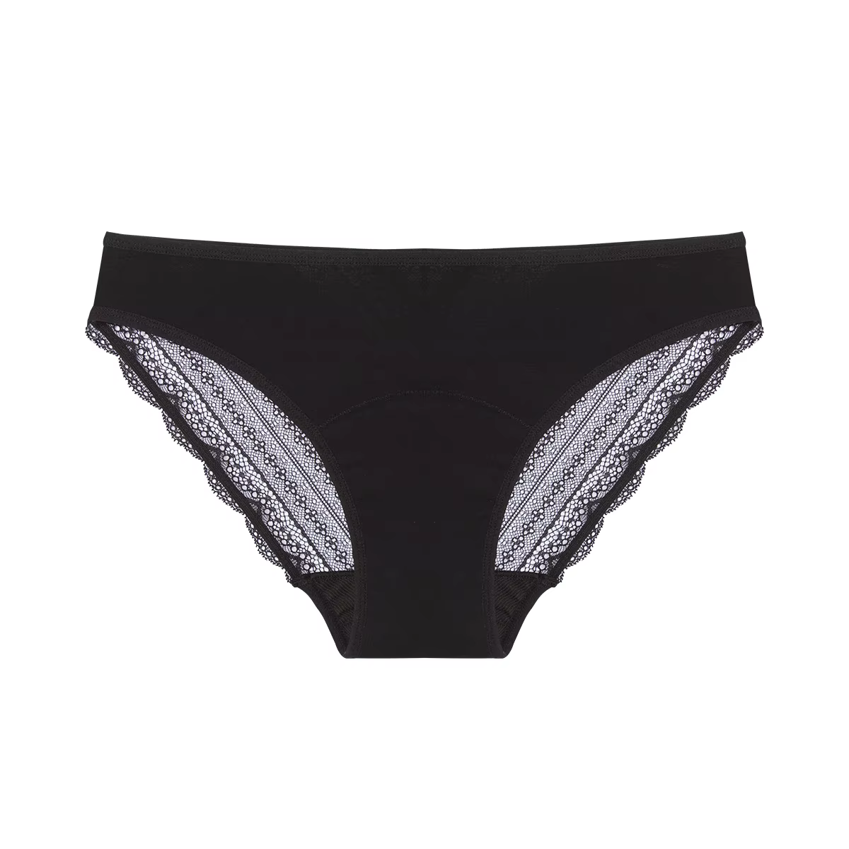 Culotte menstruelle femme sensuelle dentelle lumière période sous-vêtements Bikini culotte menstruel