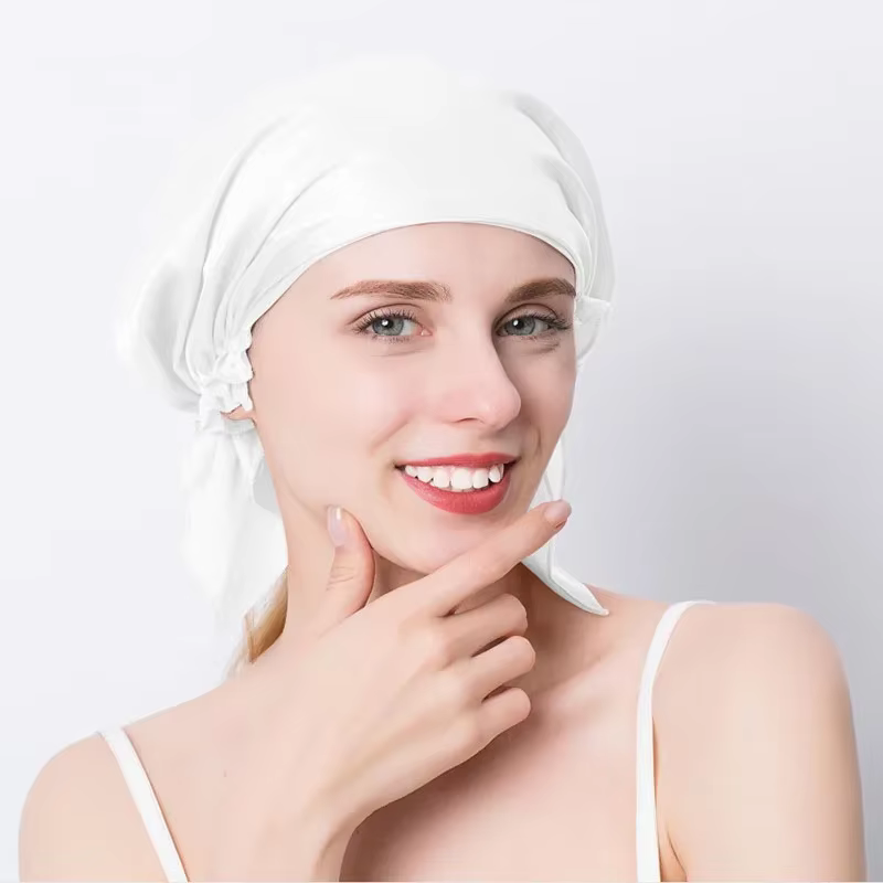 Bonnet de nuit en forme de mûrier 100% naturel, accessoire de protection des cheveux, pour la cuisin