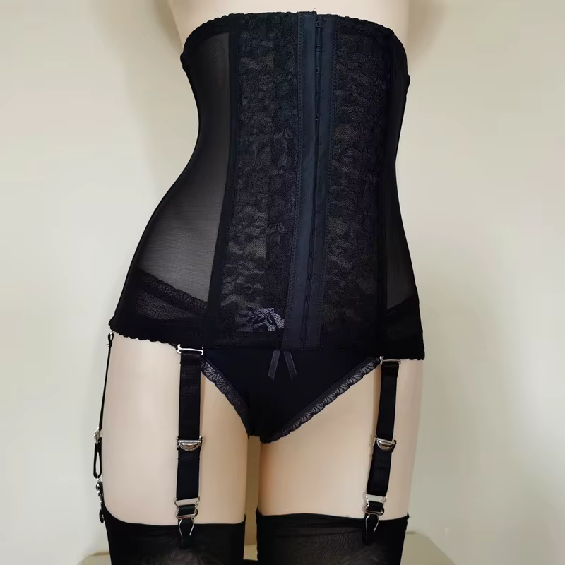 Porte-jarretelles Sexy pour femmes, taille haute, ceinture à bretelles, Lingerie exotique, jarretell