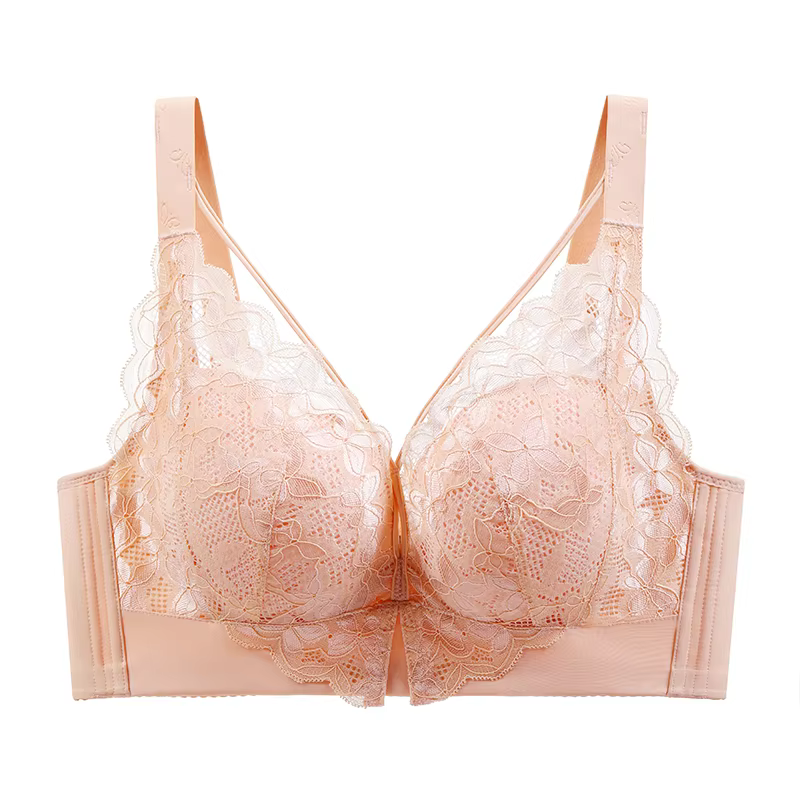 Soutien-gorge push up sans armature en acier pour femme, haut de soutien, sous-vêtement affaissement