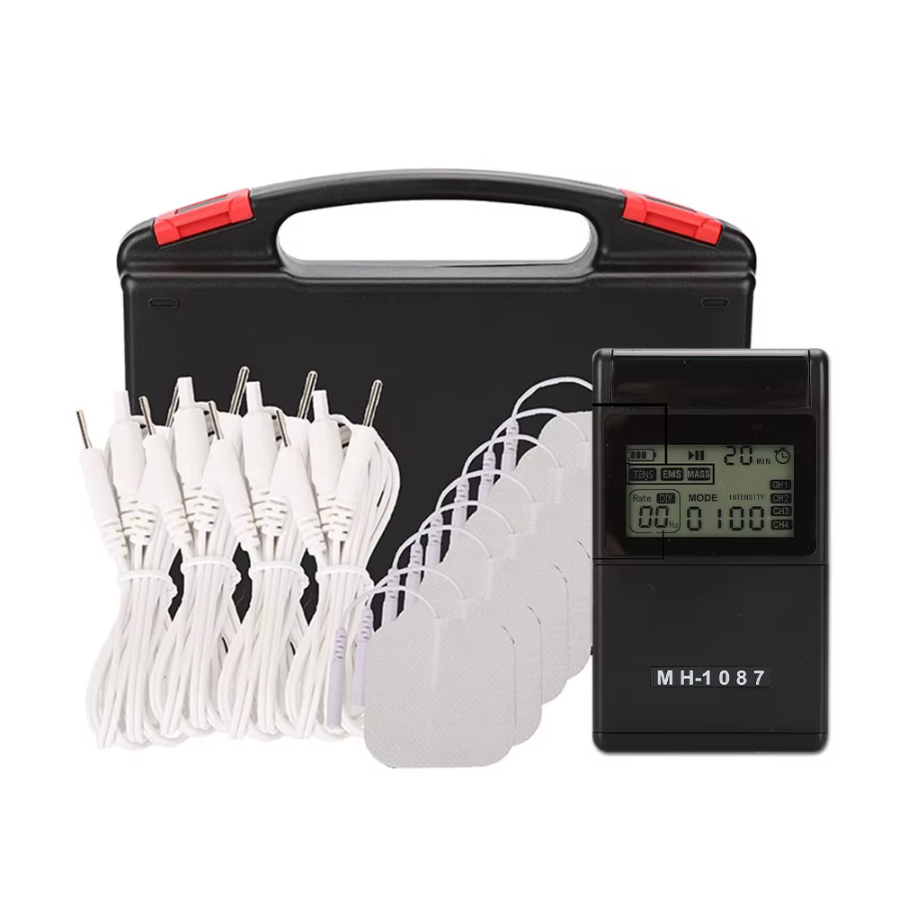 Unité Tens numérique stimulateur musculaire corporel Machine de Massage EMS méridien physiothérapie