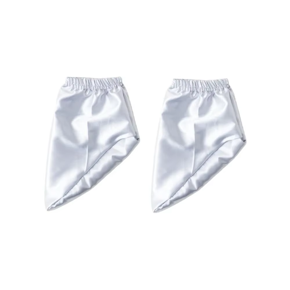 Chaussettes de couchage en soie brillante, couvre-pieds doux et amples, soins post-partum, couleur u